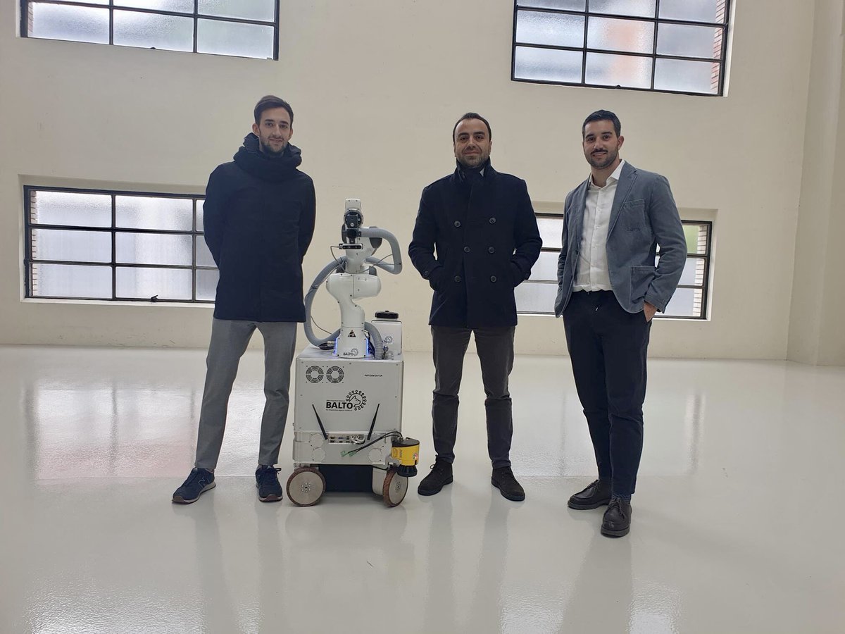 Human-Robot Interfaces & Interaction Lab (@iithri2lab) on Twitter photo Today a selection of HRII members presented some of the latest research results in the field of human-robot collaboration in construction sites within the <a href="/EU_Concert/">Concert_project</a> project general assembly in Bolzano. 1/2 Today a selection of HRII members presented some of the latest research results in the field of human-robot collaboration in construction sites within the <a href="/EU_Concert/">Concert_project</a> project general assembly in Bolzano. 1/2