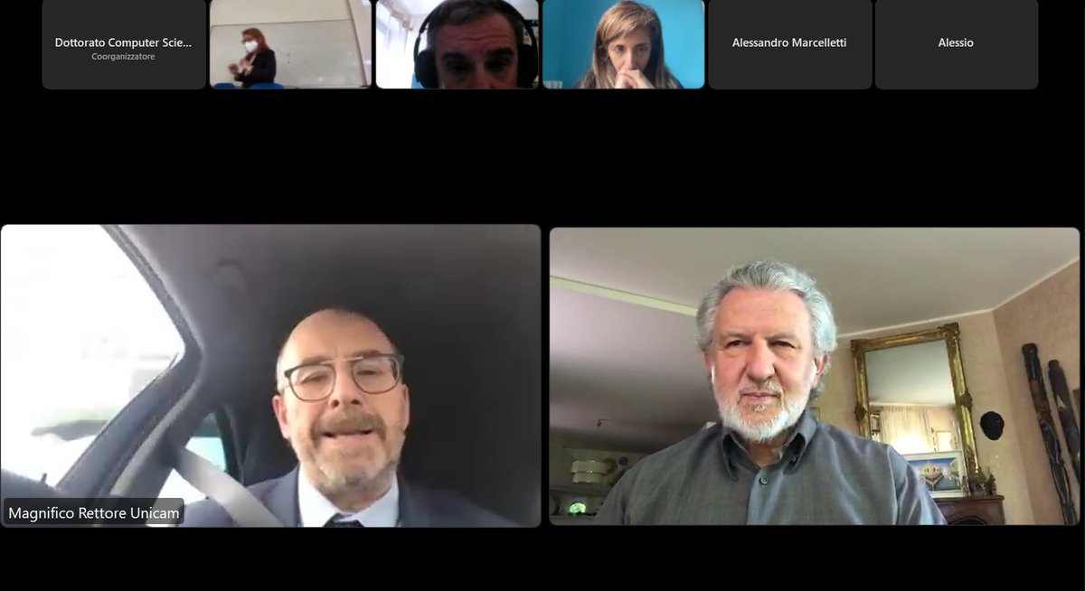 UniCamerino's tweet image. Oggi ad Unicam la prima giornata del "1st Computer Science and Mathematics #workshops - #CSMW 2022". Ospite d'eccezione il prof. Piergiorgio Odifreddi.
Una bella occasione per discutere, condividere nuove idee 💬 e, più in generale, fare rete🌐

#computerscience
#Mathematics