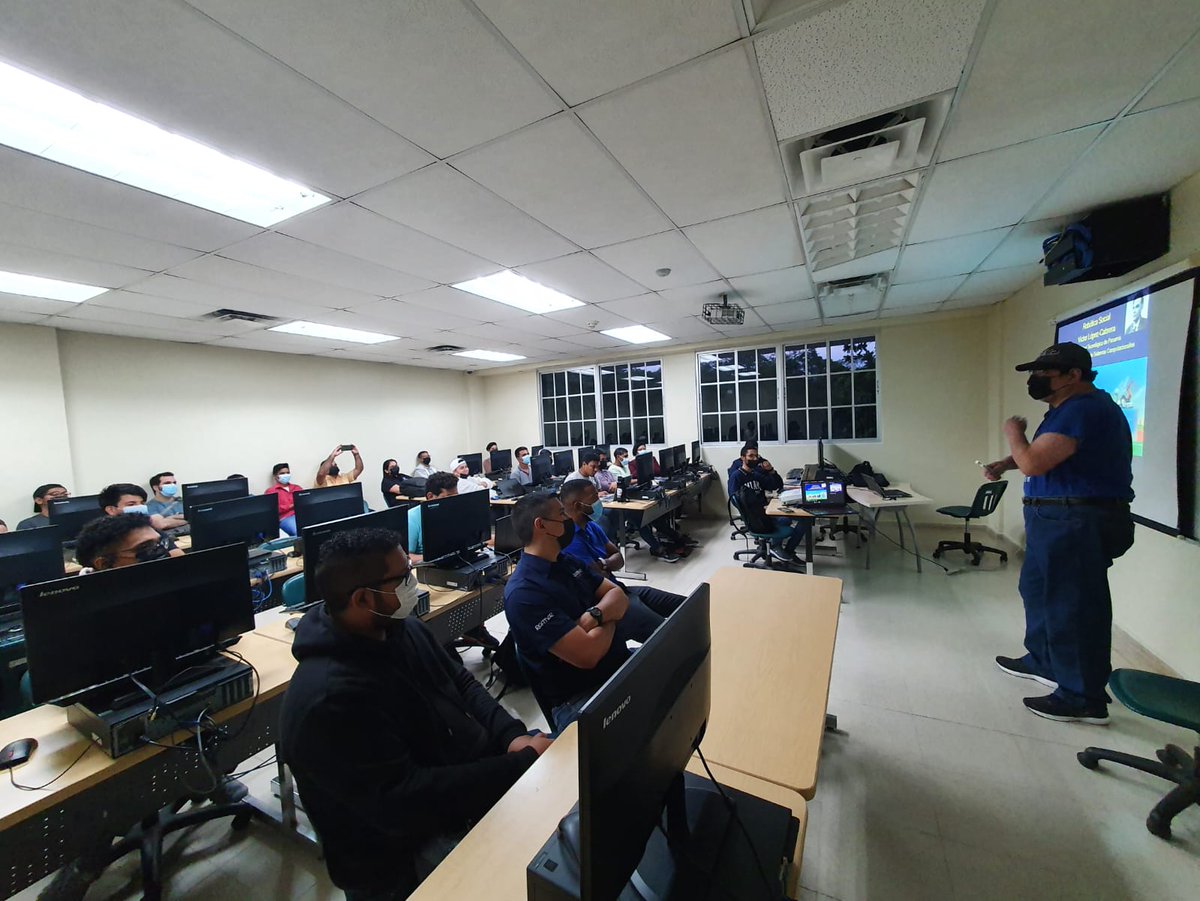 utpfisc's tweet image. Presentación del proyecto Telemedicina en adultos mayores, dictada por el profesor  @vlopez2016 a estudiantes de la carrera de Lic. en Desarrollo de Software; compartiendo las experiencias  e incentivándoles a la investigación.

@utppanama

#vidaFISC #utpfisc #UTP #FISC22 #UTP22