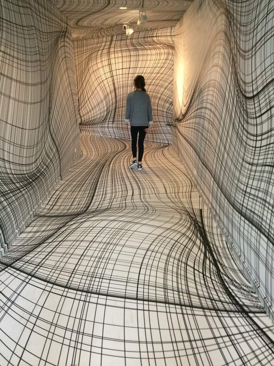 TechBurritoUno's tweet image. &quot;A room made of your illusions&quot;.

An exhibition by Peter Kogler.