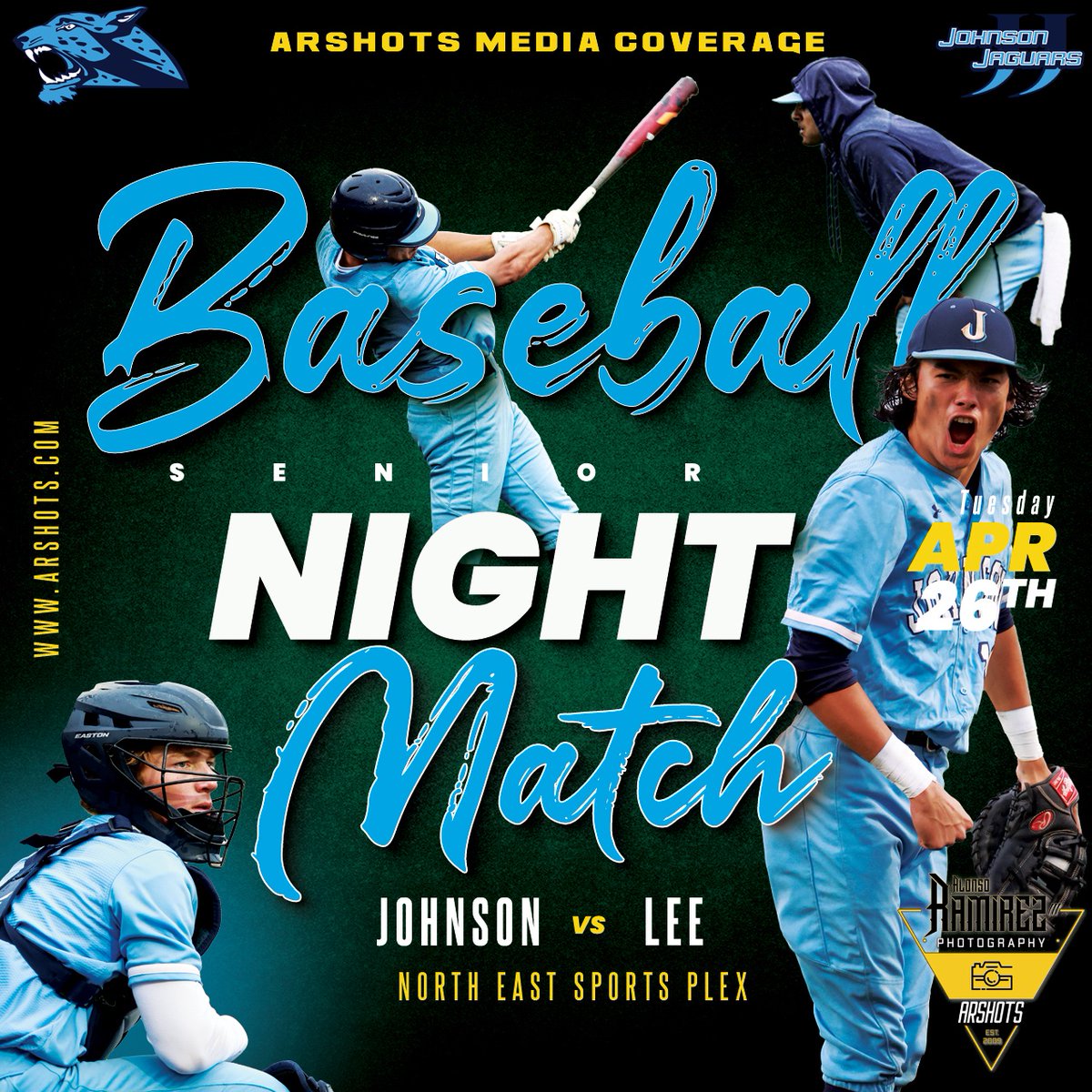 Gameday for <a href="/CTJbaseball/">CTJ Baseball</a> vs <a href="/LeeVolsBaseball/">LEE Vols Baseball</a> 
Today's game is also Senior night for both teams. Come on out and support this evening, and I will see you JAGS in the dugout.
@PBR_Texas 
<a href="/JPApride/">Jaguar Pride Association</a>  
<a href="/CTJohnsonHigh/">CTJHighSchool</a> 
<a href="/NeisdAthletics/">NEISD ATHLETICS</a> 
📸<a href="/arshots/">𝙰𝚁𝚂𝙷𝙾𝚃𝚂 Media</a>