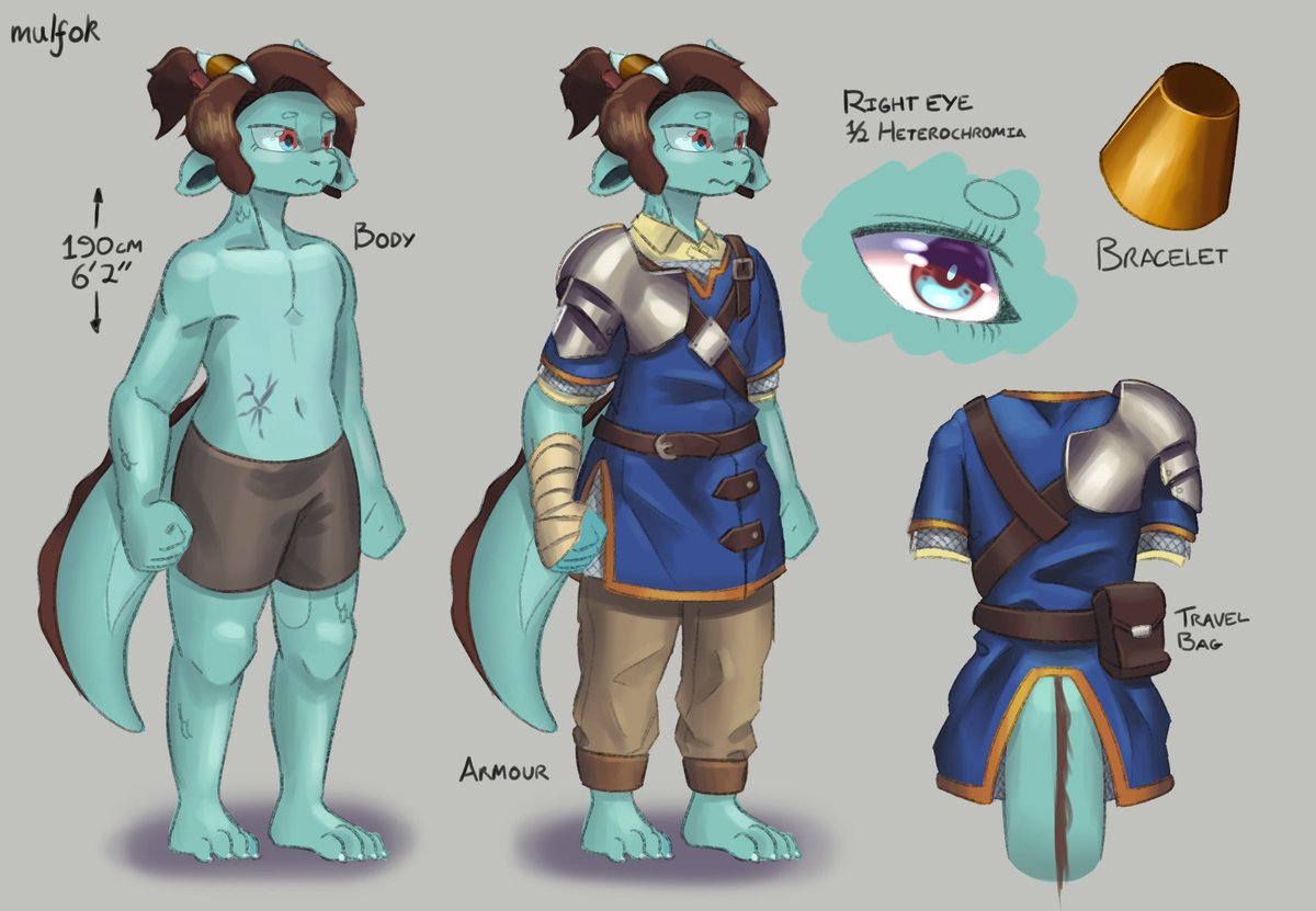mulfok's tweet photo. concept art for Karu's adventuring garb
konsep seni untuk baju petualangan Karu

#digitalart | #clipstudio | #gamedev https://t.co/BSOOPi94vy