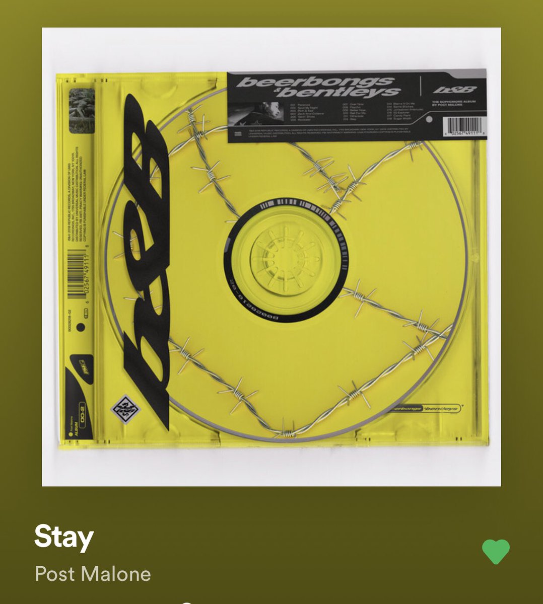 jamoftheday365's tweet photo. “Tell me that it’s all okay” @PostMalone https://t.co/aczBiSpRCV