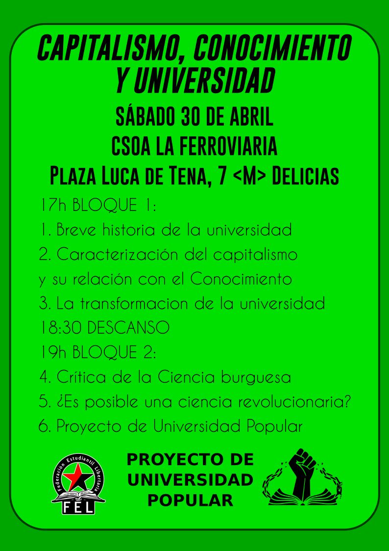 Proyecto Universidad Popular tweet media