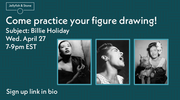 jellyandstone's tweet photo. Figure drawing tomorrow! 
7-9pm EST 
Via Zoom

Sign up here - https://t.co/NTH9L1w7QJ… 

#figuredrawing https://t.co/mz2nl5m3ys