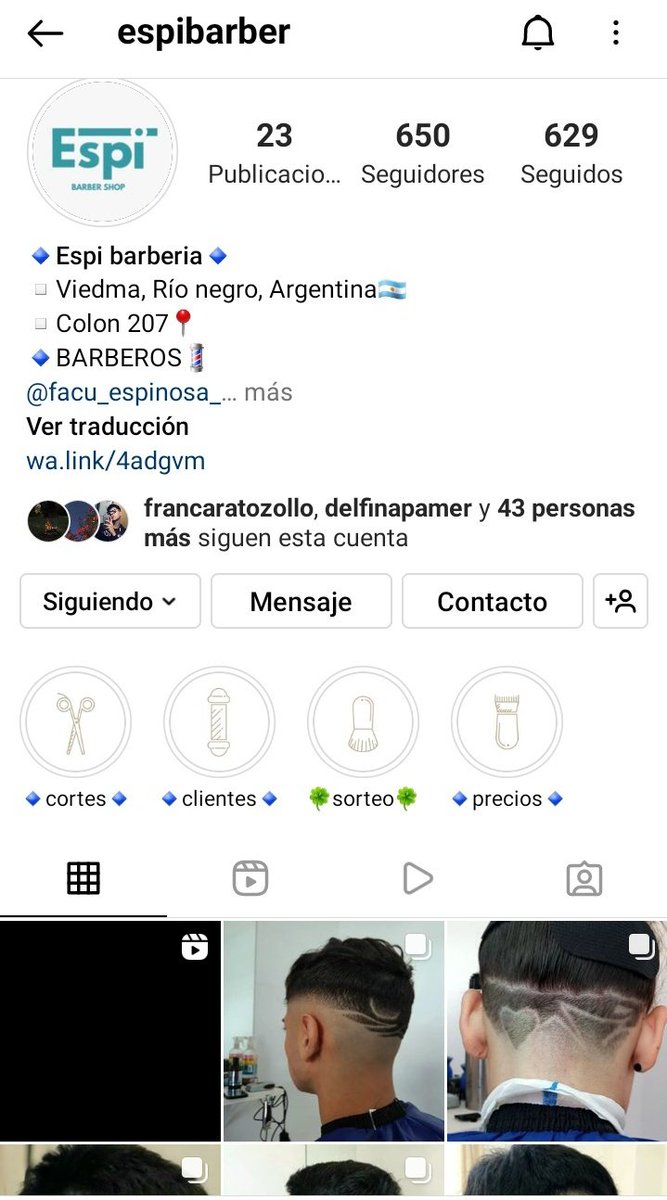 EspiBarberia's tweet photo. 🔹️Como usas tu Instagram?
Rt = Oscuro🖤
Fav = Claro⚪
🔹️seguinos en Instagram para ver nuestro trabajo 💼💈 https://t.co/MvjqBrOiCu