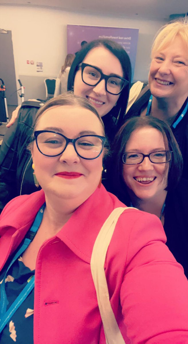 Fab day at the @careroadshows today with the boss 🙌🌟 good to see you both @YSManson1 @mahriedgar 🥰 #carehomenursing