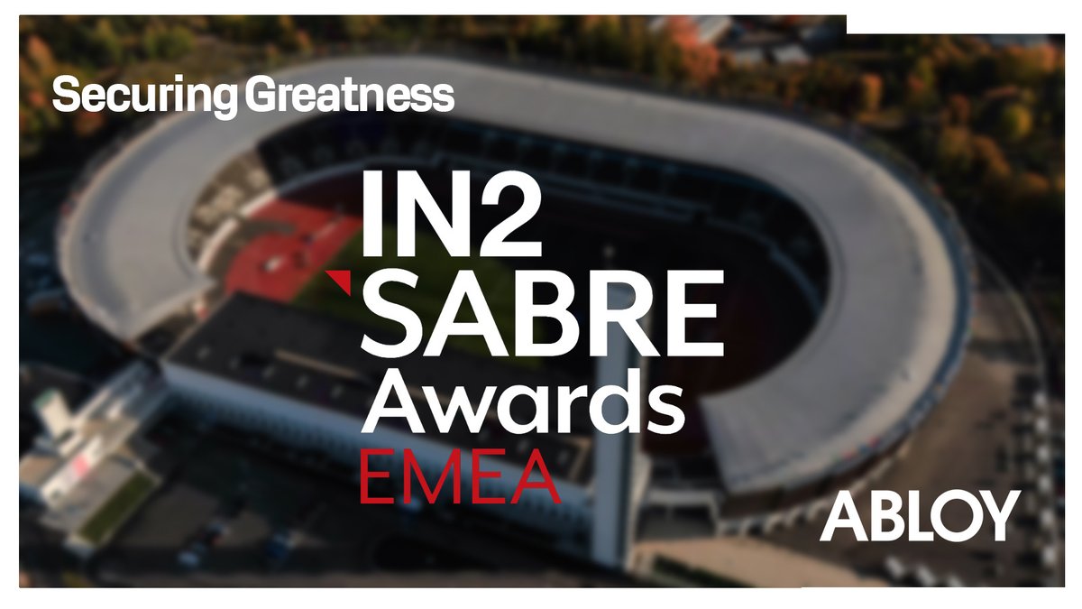 AbloyOy's tweet photo. To honour some of the worldโs greatest structures and forerunner companies secured by #ABLOY, we launched the #SecuringGreatness campaign. Today, it won in the EMEA IN2 #SABREAwards category: Best Content Creation for Media Sites (Paid)! If you missed it: https://t.co/rxKbrnu3xc https://t.co/ztbummPJQZ
