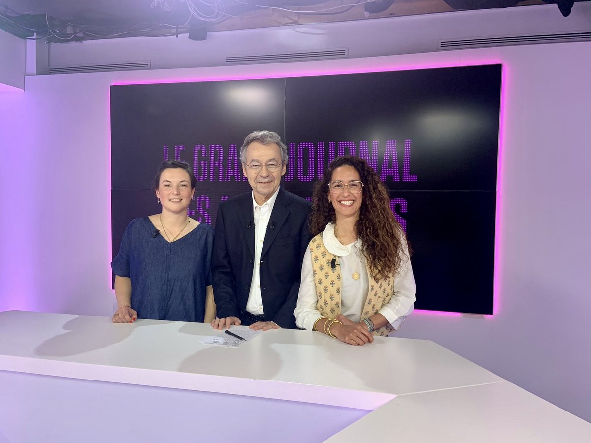 📣 Hier <a href="/FeyrouzTripotin/">Feyrouz Zarhane Tripotin</a> (de l'équipe <a href="/KedgeEntrep/">KEDGE Entrepreneurship</a>) était à Paris avec <a href="/maisondesnines/">Maison des Nines</a> pour le tournage d'une émission sur l'#entrepreneuriat féminin 🔜 <a href="/ELLEmag/">ELLE</a> et <a href="/B_SMART_TV/">B SMART 4Change</a> 🎬 au côté de <a href="/michel_denisot/">Michel Denisot</a> 👏