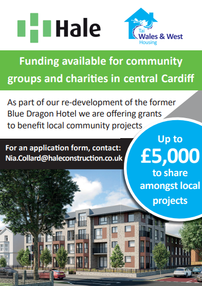 In partnership with our client @WWHA, we have an exciting opportunity for local charities and community projects within central Cardiff to access a pot of funding up to £5000. Please share with any groups or charities which may be eligible.