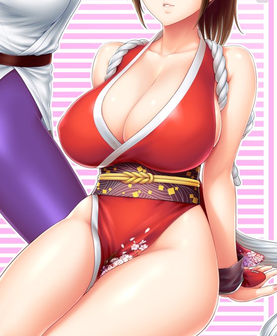 そうそう、どうでもいいんだけど、この2017年の本の舞絵、顔がちょっと残念な感じになっちゃったから目立たないけど、ボディの塗りは結構エロくいってると思うんだ・・・。 