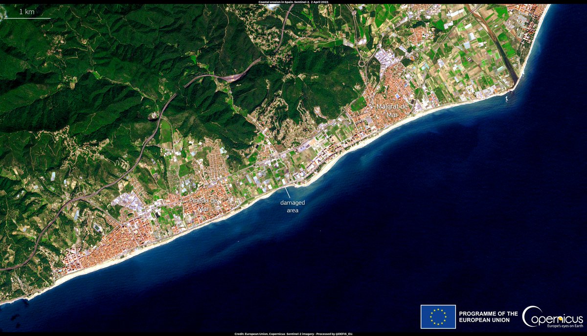 The European #Coastal #Flood Awareness System, @ECFAS_project, is creating a state-of-the-art solution to allow risk monitoring for European coastal zones using data products from #Copernicus services. Read more in our article: 🔎🌊 👉🏻 bit.ly/3ELPkOB