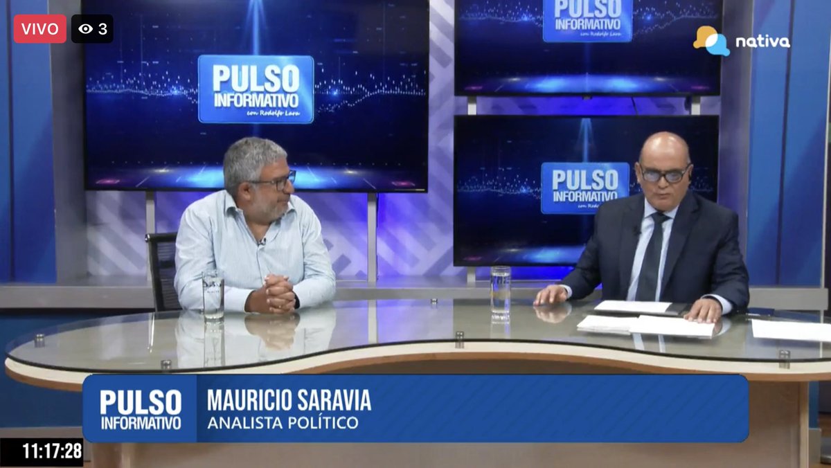 intargetpe's tweet photo. @ojoenlagente en @somosnativa  con @rodolfolara_ comentando temas de actualidad #pedrocastillo #coyunturapolitica #pulsoinformativo #NuevaConstitucion #asambleaconstitiyente #REFERENDUM #Congreso 

https://t.co/9mYKVBYPtL https://t.co/As6jrK4HCR
