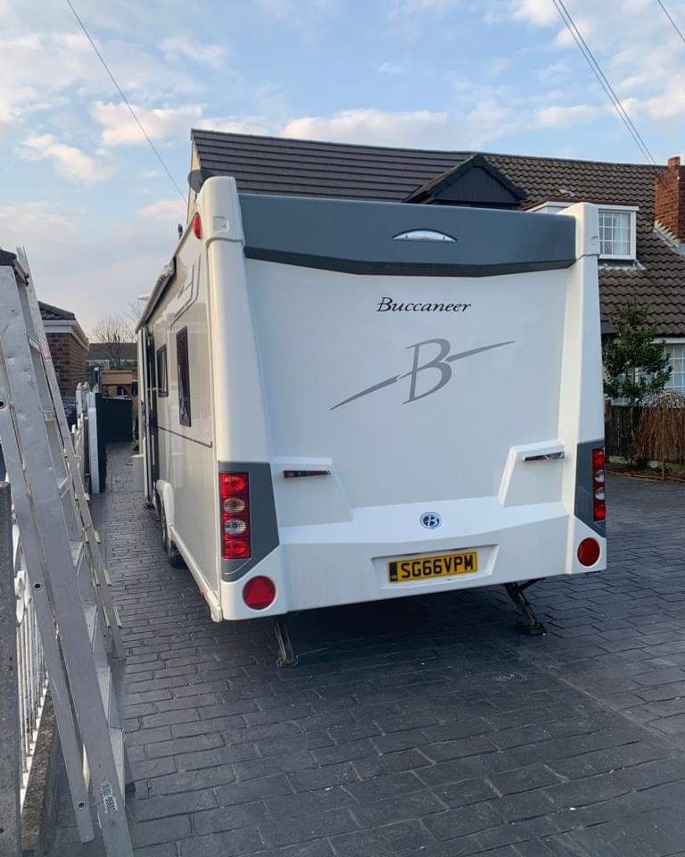 This caravan was hit by rocks on their journey. We wrapped the top roof to stop any leakages. So the customers didn't need to buy a new full back of the van.

#caravan #caravanlife #caravanrenovation #caravanmakeover #motorhome #Liverpool #Manchester