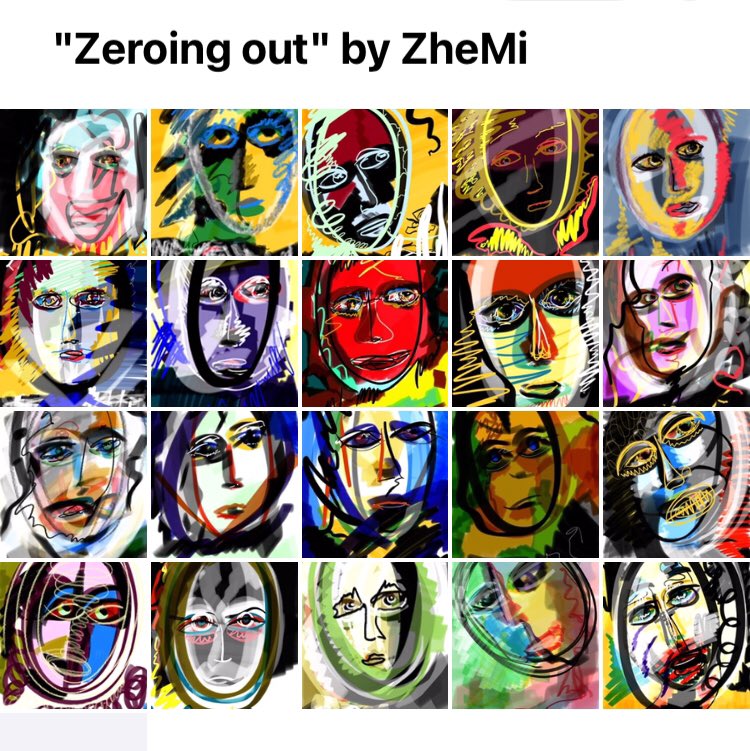 zhemiart's tweet photo. ⚡️ “Zeroing out” is a creative expression of what is happening to each of us #righthererightnow
🎨 “Zeroing out” is about #rebirth.
🖌Works of #digitalart with #poetic names
https://t.co/8RgLi3gvuG
https://t.co/EJy09dqQpm https://t.co/nY530V3rqm
