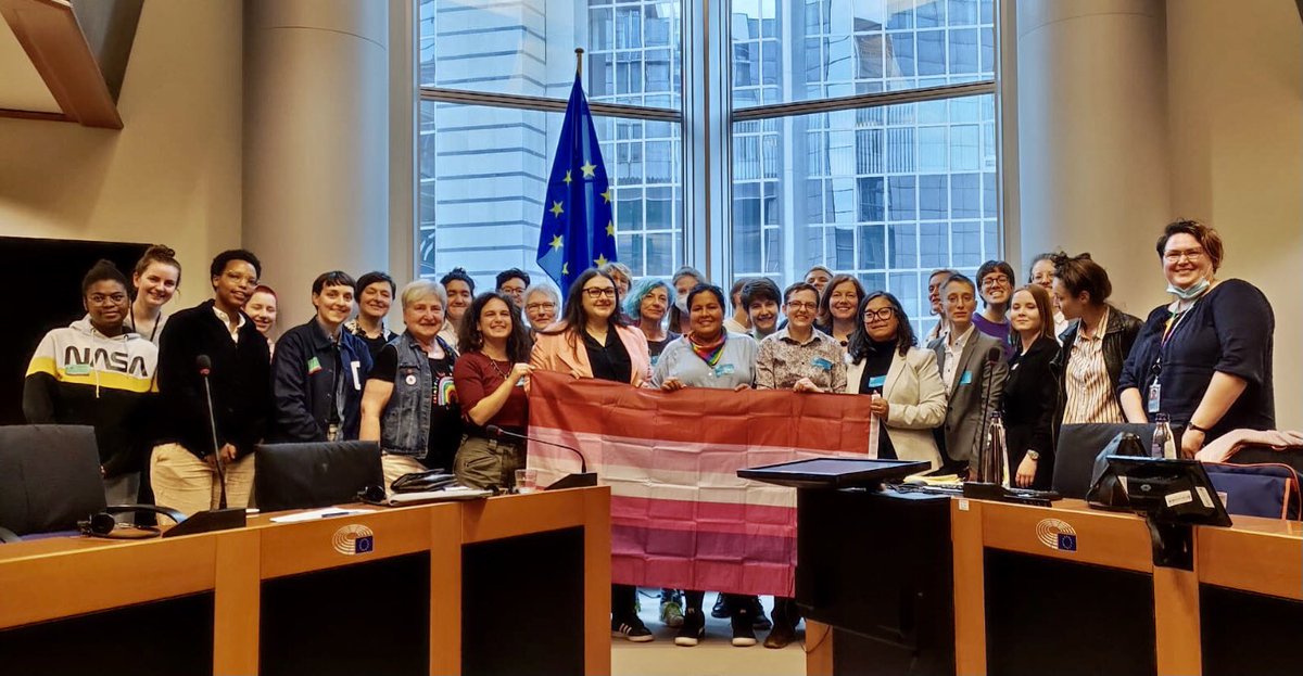 🗓For #lesbianvisibilityday, we put the spotlight on lesbian activism in times of crisis &amp; in intersecting struggles! Together w/@MalinBjork_EU, @Eurolesbiancon celebrates the activists making our movement uniquely resilient, resourceful &amp; fierce, and gives them the floor📢📢📢