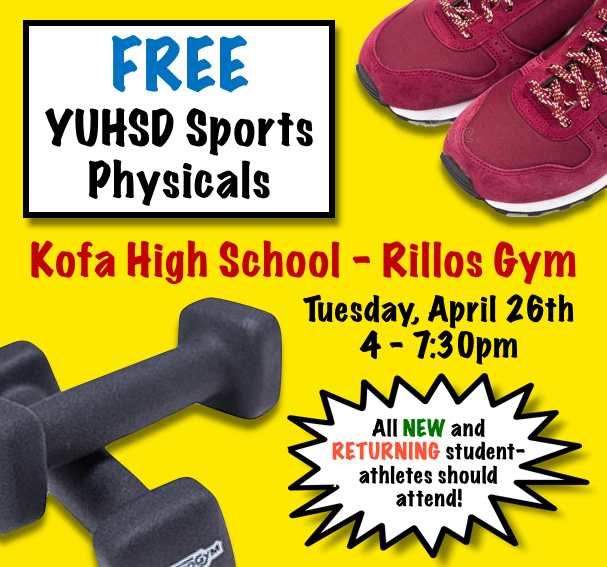 Kings_vball59's tweet photo. Don't miss out!  These FREE physicals will be good for the 2022-2023 school year! #kofavolleyball @KofaAthletics @KHSKingsNews https://t.co/vWkiP3dbN9