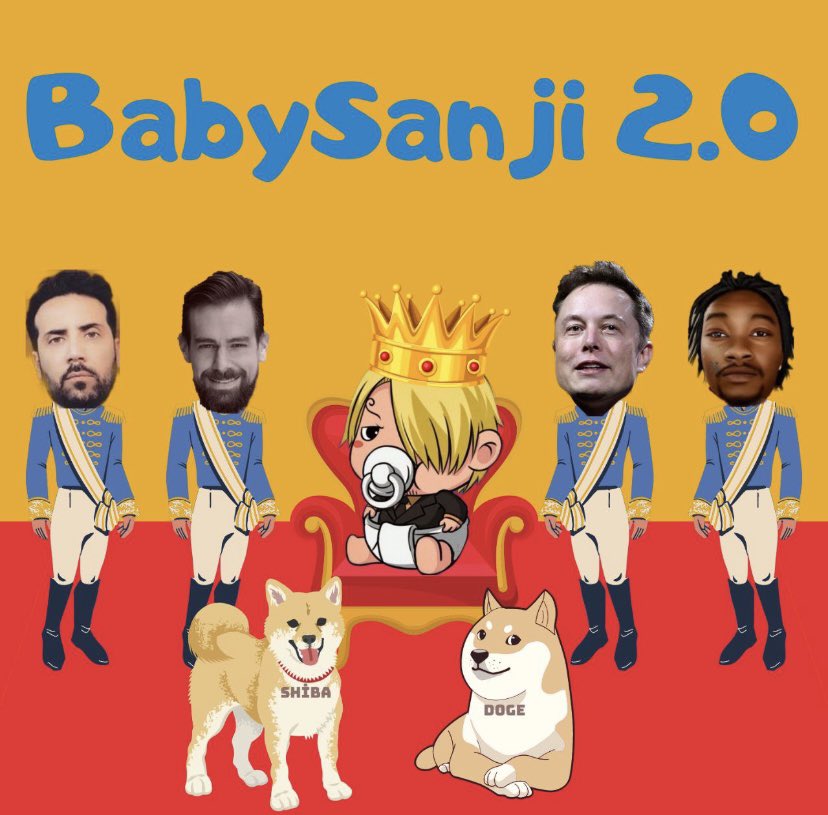 FairlaunchSerie's tweet photo. 🎉🎉🎉FAİRLAUNCH🎉🎉🎉

   🎉🎉Baby Sanji 2.0🎉🎉

     🎉Today 18:30 UTC🎉

Do not miss this opportunity and join us. 2022 hype Baby Sanji 2.0 is with you.
✅ 100% liquidity
No team, developer, marketing wallet.
#Messiah #ElonMusk #dogecoin #sanjiinu #100xgem #BSC #Babysanji https://t.co/eDjyTEoDHy