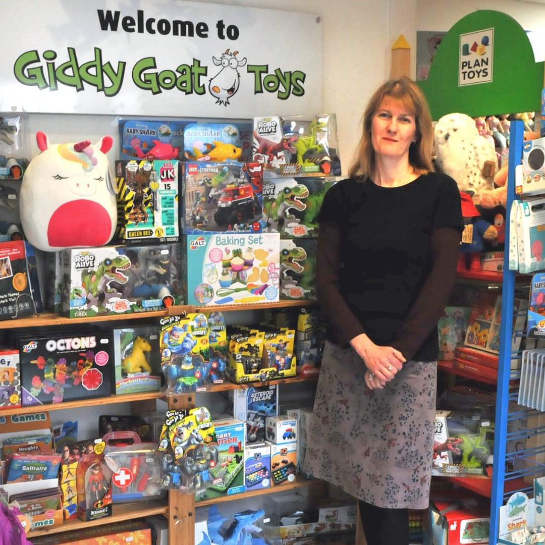 shopneartoo's tweet photo. Introducing Giddy Goat Toys!
.
New to Neartoo, Giddy Goat Toys run by Amanda Alexander is located in Didsbury and is a treasure trove of toys, books and games for children of all ages.
https://t.co/cb8pKzP3Zv
#giddygoattoys #shopindieuk #independenttoyshop #neartoo #shopneartoo https://t.co/7VGMvIkUcI