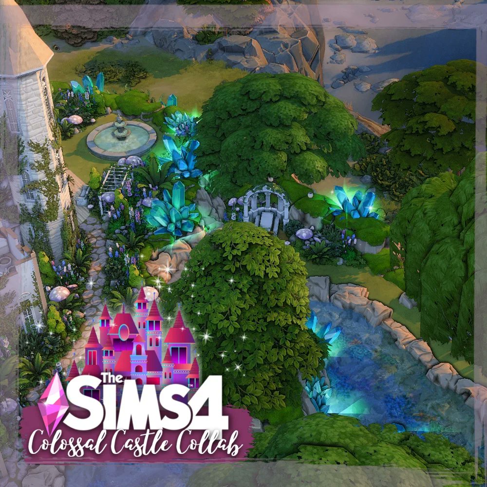 Cozy_Simmer's tweet photo. The back of my #TS4ColossalCastleCollab ๐ซ๐ https://t.co/ozK95t8hdO