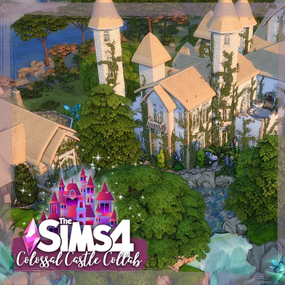 Cozy_Simmer's tweet photo. The back of my #TS4ColossalCastleCollab ๐ซ๐ https://t.co/ozK95t8hdO