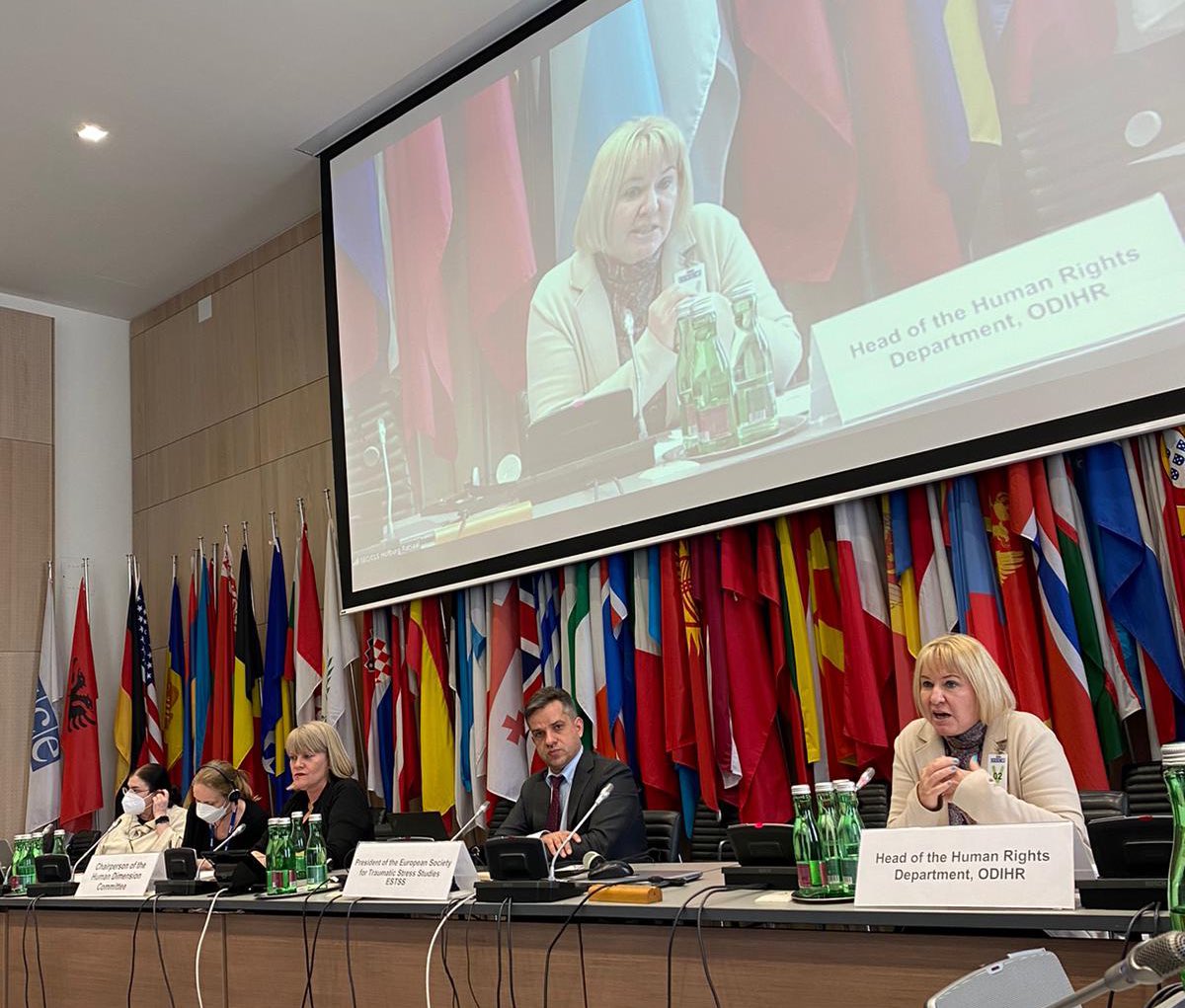 NorwayOSCE's tweet photo. Children in conflict risk being injured, trafficked, separated from their parents, deprived of education. 🇳🇴 today chaired a meeting of the @OSCE #HDC today on children and youth in conflict, particularly in 🇺🇦
🙏 @osce_odihr @unicef @IzsakRita #Almenda #ESTSS. https://t.co/l5ilt2TOjn