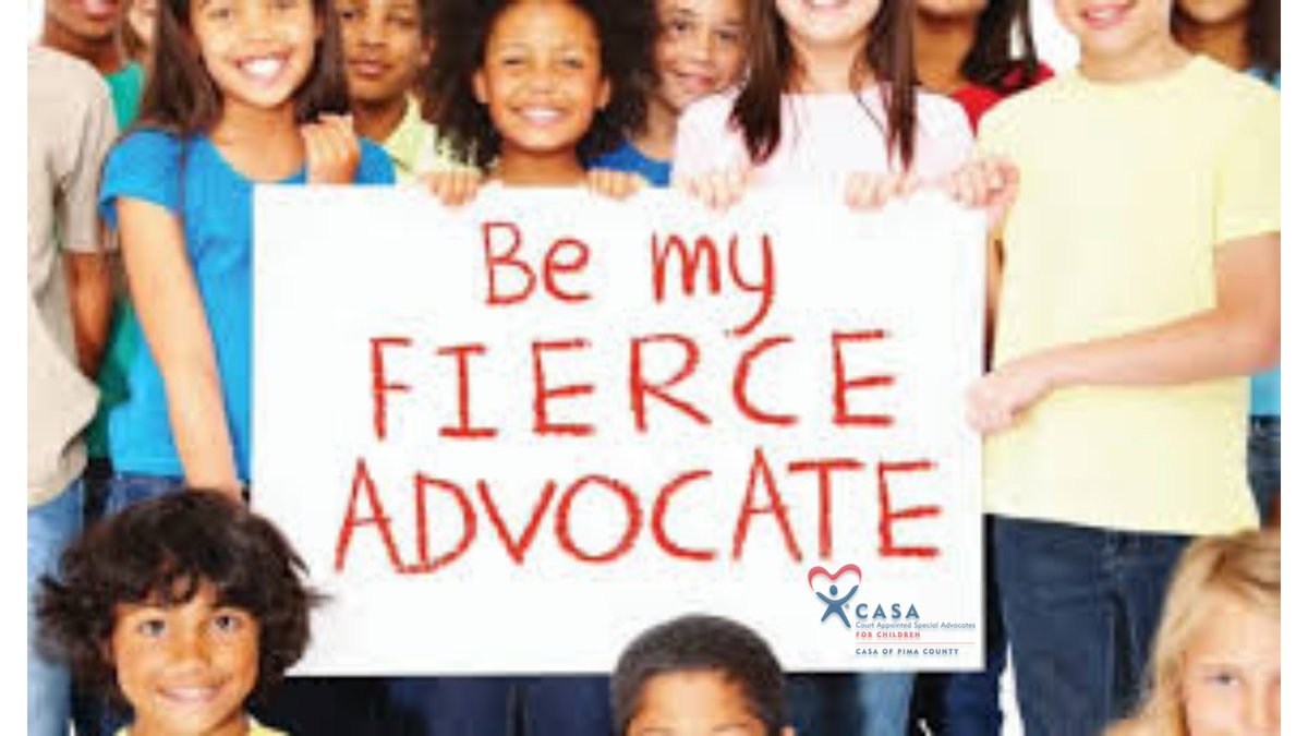 Will you become an advocate for abused and neglected kids? sc.pima.gov/pima-county-ju… #CASAofPimaCounty #CASAaz #Volunteer #Bethevoiceforachild #Makeadifference #Advocate #Changeachildsstory #Theresnoplacelikehope