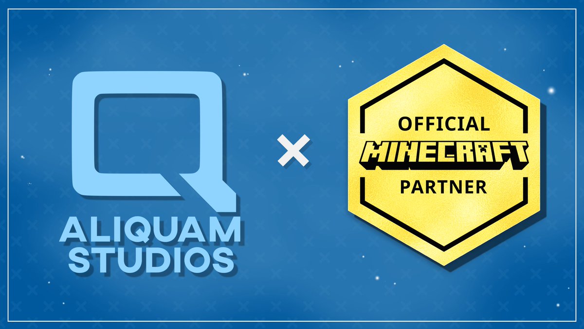 We are proud to announce that we have become the official <a href="/Minecraft/">Minecraft</a> partner! 
We are incredibly excited, and already building the new content to show you soon on the <a href="/MinecraftMarket/">Minecraft Marketplace</a>. 
We would also like to thank our friends <a href="/RazzleberriesAB/">Razzleberries</a>  who have supported us over time!🥰