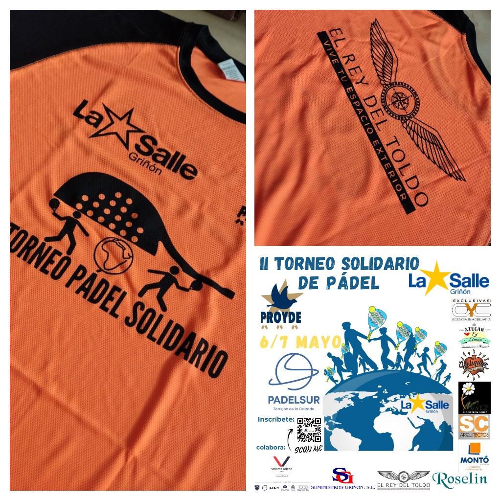 lasallegrinon's tweet photo. ¿Aún no te has inscrito en el II Torneo solidario de Pádel La Salle Griñón ? ¡no lo dejes pasar! https://t.co/4rcykNXmlN. Categorías juveniles desde 12 años y adultos por nivel de juego. Busca tu pareja de juego y ponte en forma 🎾 https://t.co/9NXd0vW547