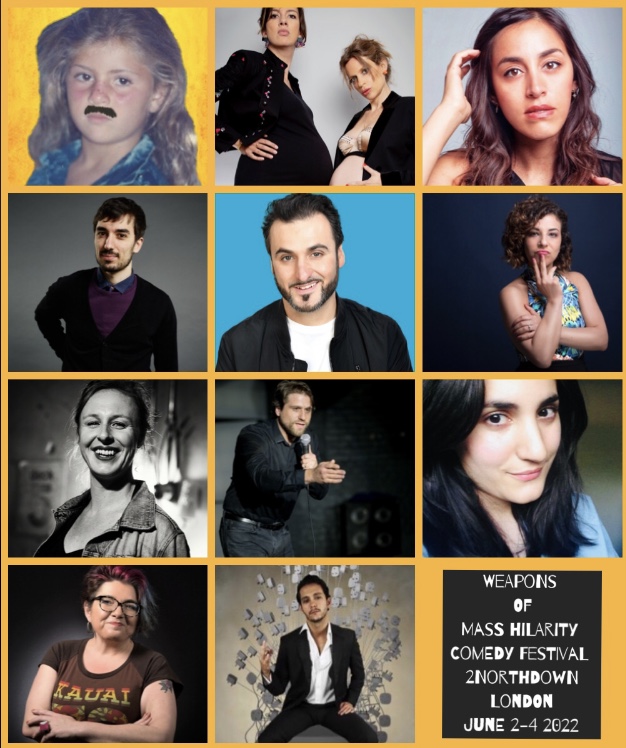 We are so excited to be hosting The Weapons Of Mass Hilarity Festival! The only comedy event to showcase performers with Middle East/SWANA heritage!

2nd - 4th June 2022
🎟️2northdown.com/weapons-of-mas…