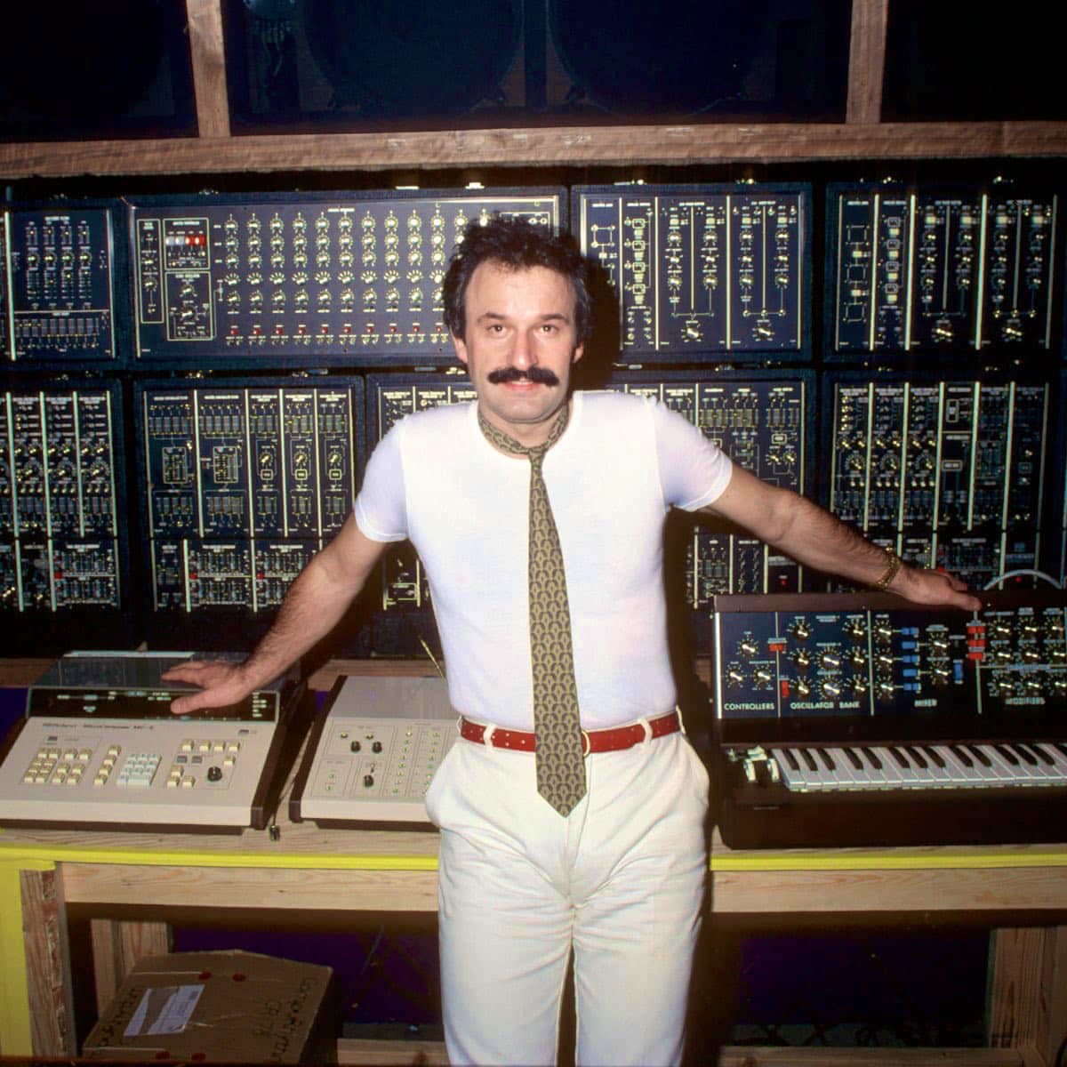 Happy 82nd birthday to the influential \"Father of Disco\" and pioneer of electronic dance music - Giorgio Moroder. 