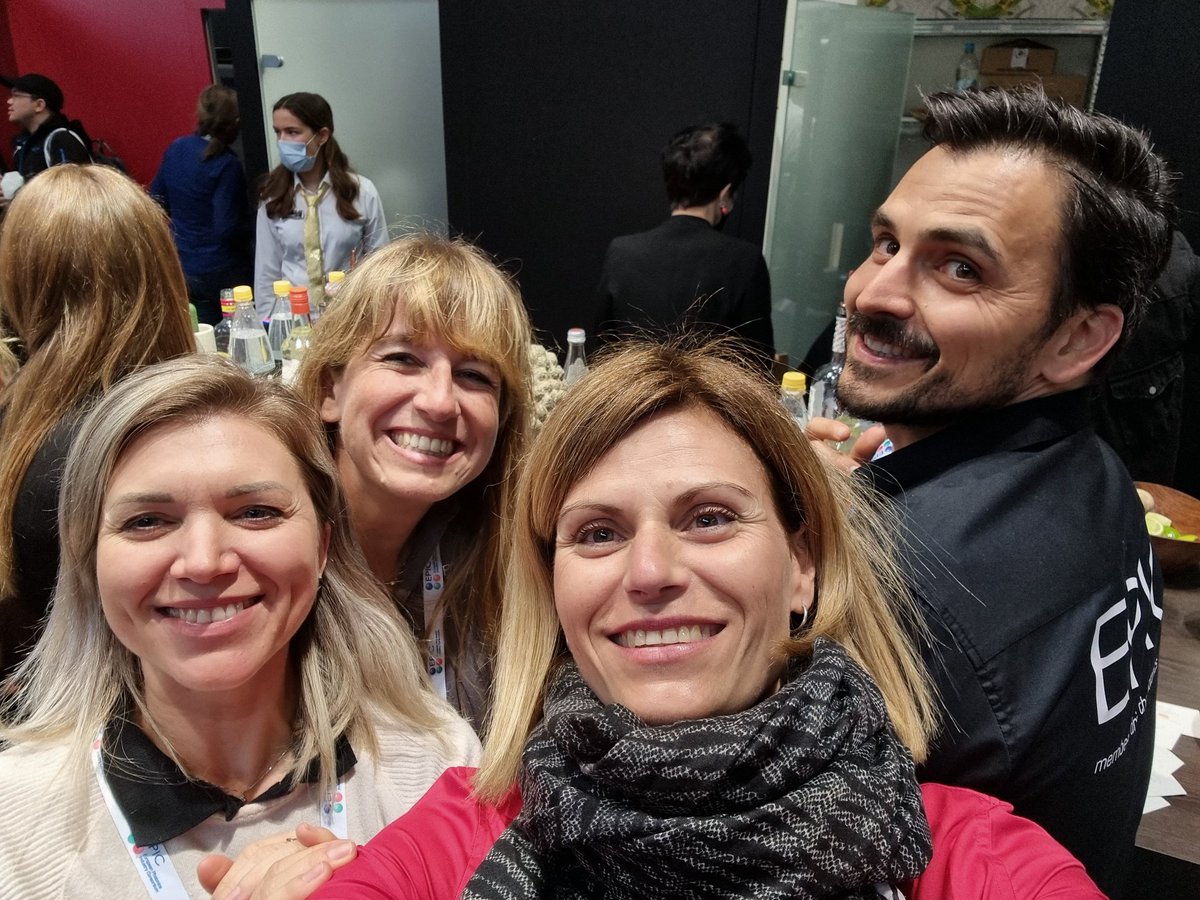 EPIC_photonics's tweet photo. Enjoying the booth parties at @PHOTONICSWORLD. Thanks @monocrom &amp; @TOPTICA_AG for the fun! https://t.co/vXxOUlnDbP
