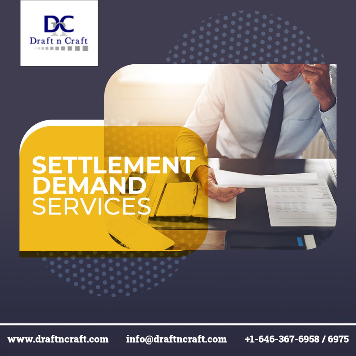 Why is it necessary to have #SettlementDemand Services?

The Demand Letter’s main goal is to offer details concerning the damage, accident/incident, and medical treatment to persuade the insurance company to settle the case.

#legaldrafting #draftncraft

draftncraft.com/settlement-dem…