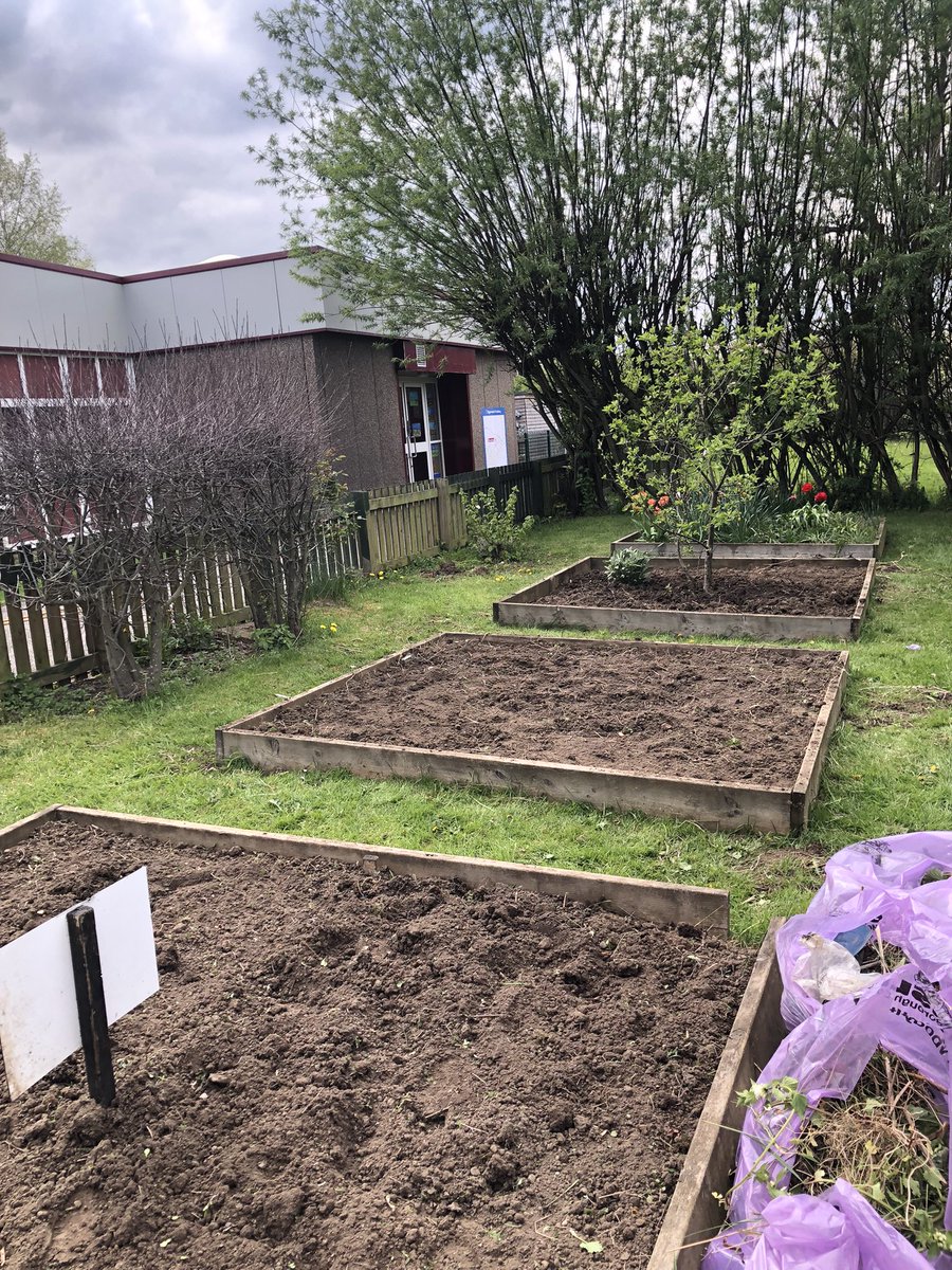 Exciting new project working with Upperwood Academy and @Twiggs so that the kids can learn to grow their own fruit and veg and what they grow will be donated to the local Salvation Army Food Bank!! Here is the before and after…