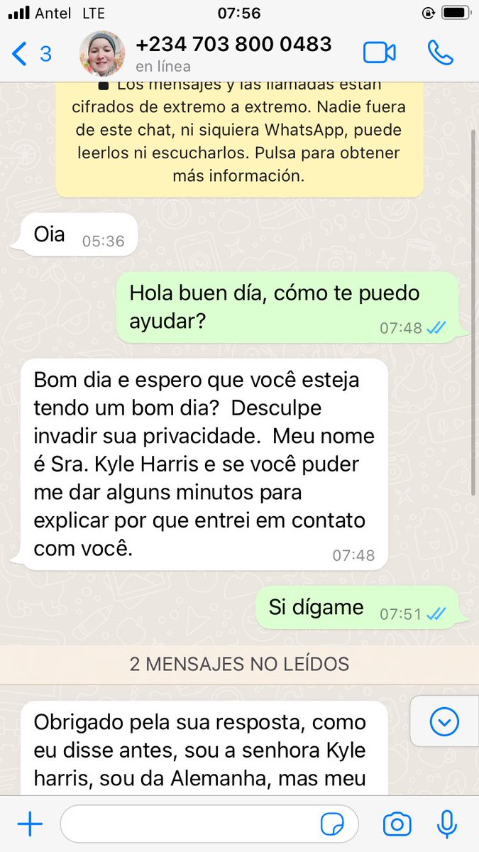 patoc22's tweet photo. Pa arrancar tranqui la mañana con un intento de estafa 🧐 https://t.co/mdJX2kdsYn