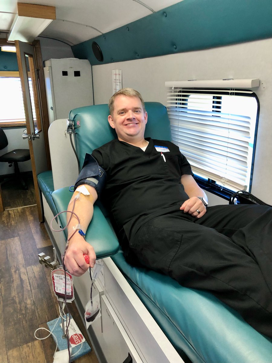Come by and join our health fair today on this beautiful, sunny day! The blood mobile is here and several local companies are here to tell you about the great things they are doing in the community.