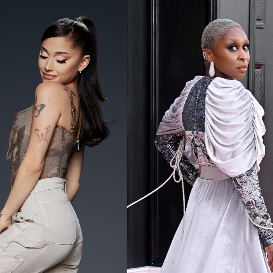 MTVNEWS's tweet photo. The upcoming #Wicked film, starring Ariana Grande and Cynthia Erivo, will be split into two parts hitting theaters in 2024 and 2025, director @jonmchu announced https://t.co/DVh5ZSCdv2