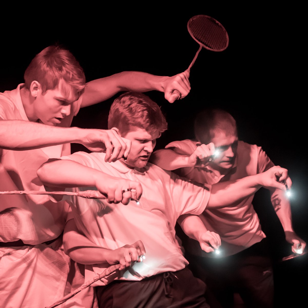 ParkTheatre's tweet photo. The Net Kill 🏸 show no.1 in our Come What May festival opens NEXT WEEK 🎉

Join the five-man badminton team on their riotously funny quest to vanquish a mysterious beast in the English countryside 🌳A new comedy exploring brotherhood from @incognito107
  
https://t.co/2OhMudoO1l https://t.co/vRh55xenh3