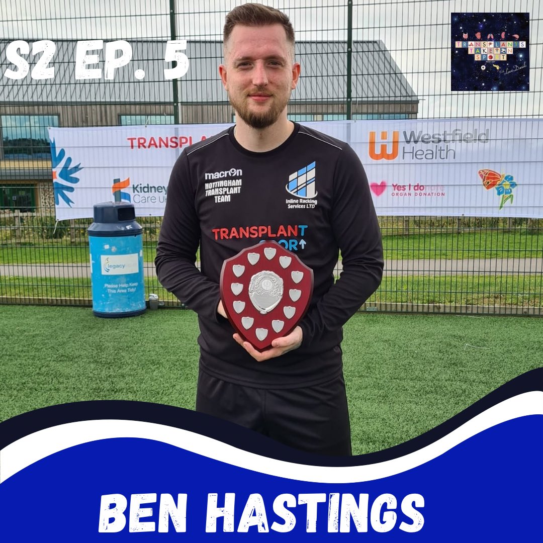 TTOSpod's tweet image. 🔊 NEW POD OUT NOW 🔊

Listen via the link in bio 🎧

Joining @LewisDaniels25 is liver transplantee and @nottingham_team footballer, Ben Hastings ⚽️

Topics include:
♻️ Liver failure &amp;amp; transplant
✍️ Why his surgery was extended
🏃 Regaining fitness
⚽️ Preparing for @gbtxfootball