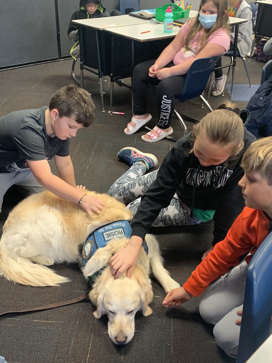 We are so grateful we had the opportunity to learn about comfort dogs today! <a href="/GranbyThird/">Granby Third Grade</a>