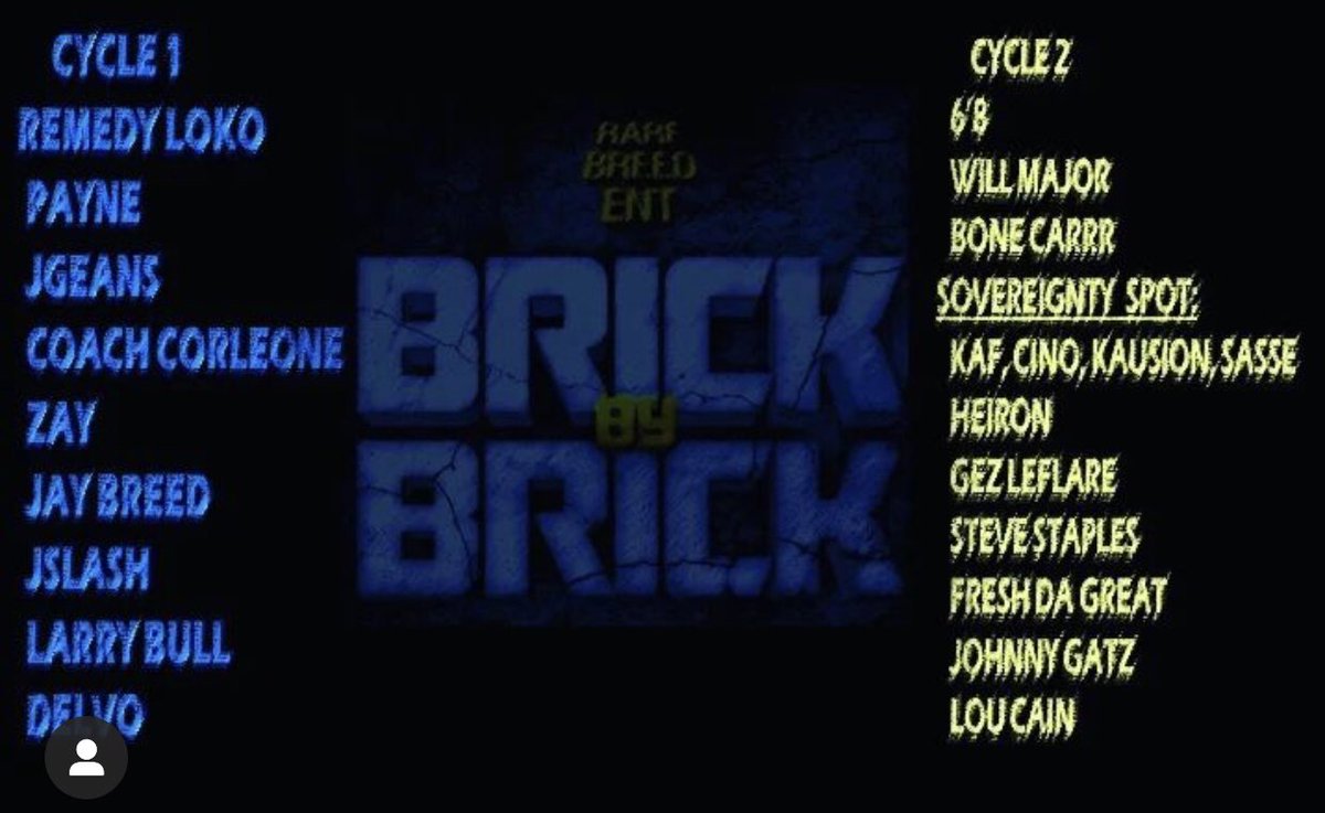 BoutMyMillions's tweet photo. Made the RBE Brick By Brick Roster!! Salute to My G “Sasse” you’ll Remember the Name  #PuzzleRap #BMM #DontLetTheNameGetU  Salute @MzLeta_Truth for seeing the vision watch Out for The Winged  Truth…. https://t.co/iJ8mVbrC6p