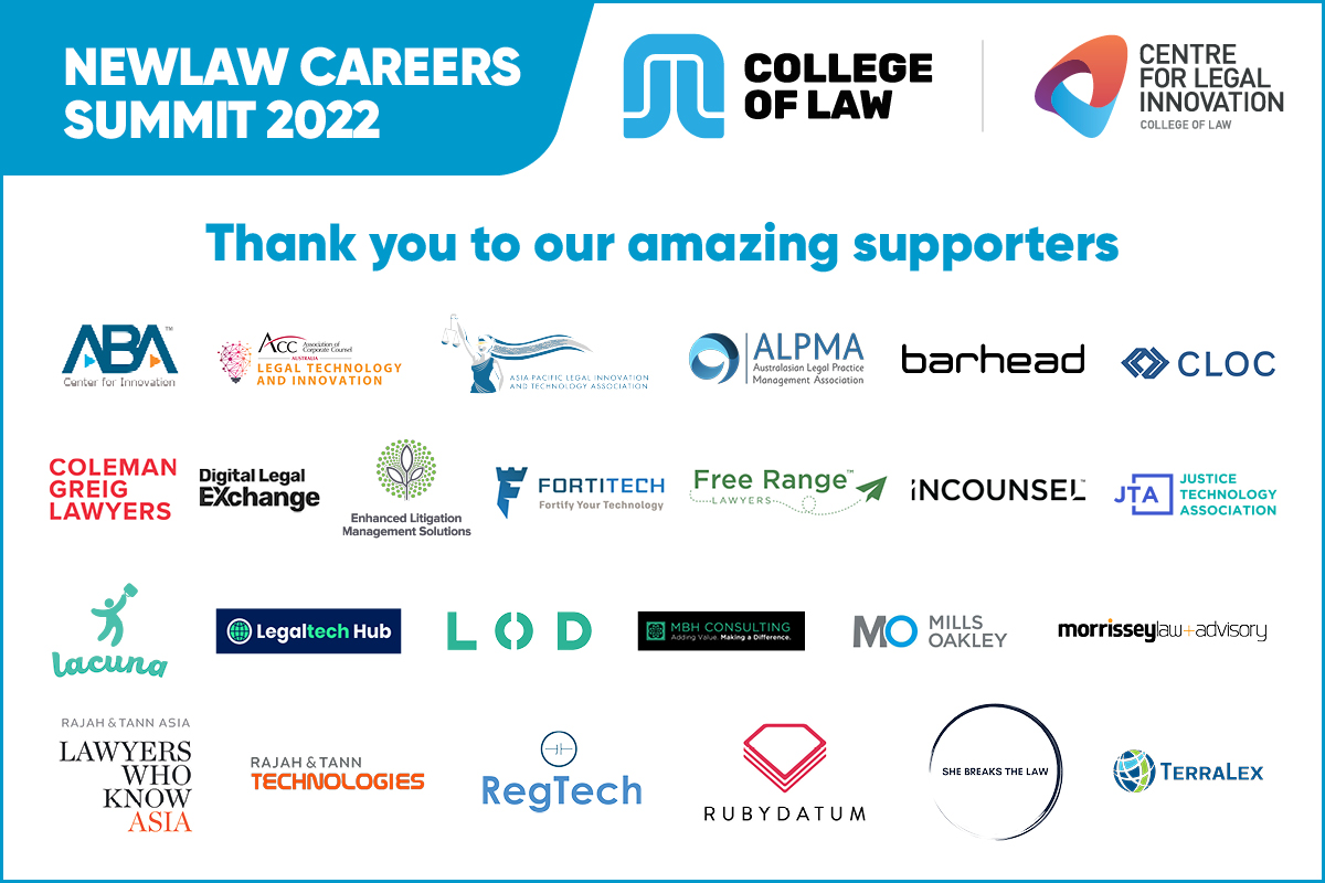 Delighted to be supporting this unbelievable FREE <a href="/Legalpreneurs/">CLI</a> <a href="/collawaust/">collawaust</a> summit with 45 incredible speakers on New Law Careers. Anyone interested in what ELSE they can do with their JD should not miss it! May 16 + 17 - register at bit.ly/3LFnF4c