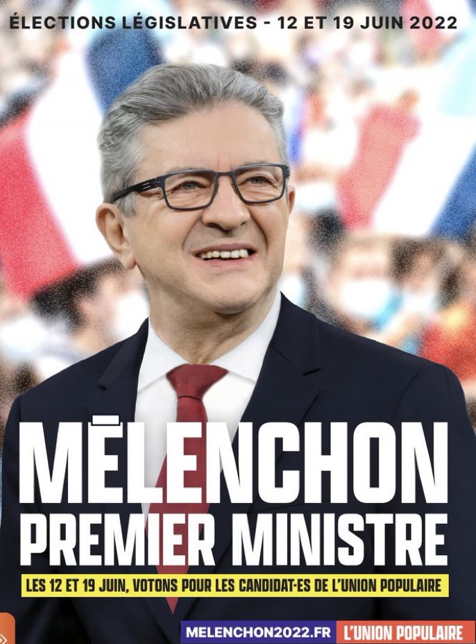 Voici notre nouvelle affiche ! 

Une grande bataille s'ouvre. Celle des législatives, le troisième tour. 

Un autre monde est encore possible.

#Melenchon1erMinistre