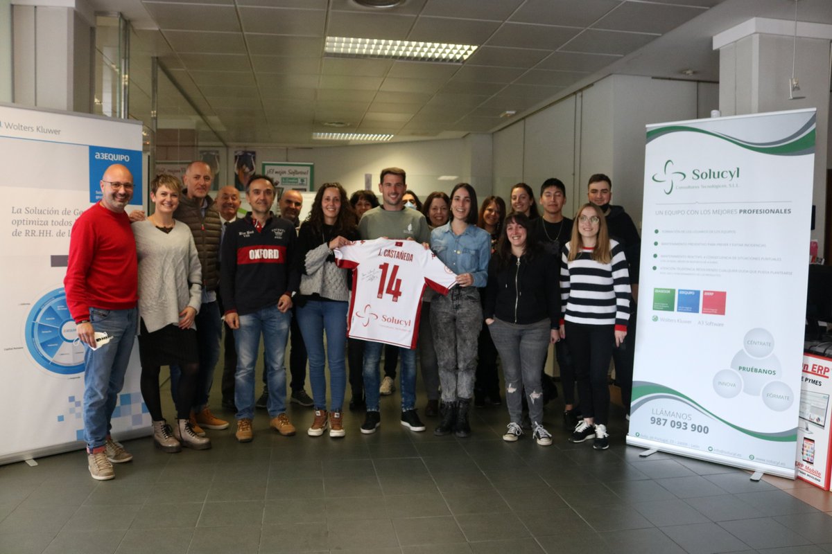 Muchas gracias a <a href="/julencasta9/">Julen Castañeda</a> y a <a href="/CyDLeonesa/">Cultural y Deportiva Leonesa</a>  por la visita.
#AúpaCultu