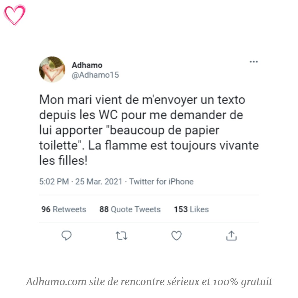 Adhamo15's tweet photo. Quel romantique celui-là 😂

#rencontres #célibataires #amour #couple #love #citation #inspiration #rencontre #célibataire #bonheur #passion #emotions #romantique #celib #ensemble #adhamo #declarationdamour #amoureux #motdamour #blaguesdrole https://t.co/BL7Kp8fIZ7
