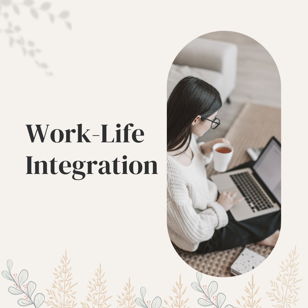 akemmerling1's tweet photo. I learned a new term this week. #worklifeintegration. I took this negatively.  I don't want my work more into my life? Listening to our CEO, Wendy Clark, speak about how she works &amp; lives. What are your thoughts on #worklifeintegration?  #remotelife #livelife #loveyourwork https://t.co/YYTt7nbSnS
