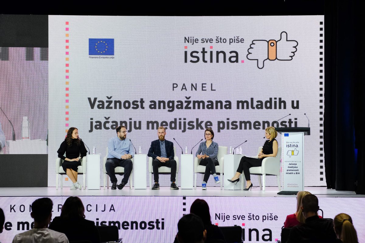 josattler's tweet photo. 👏👏👏 to the winners of our competition on media literacy!

🇪🇺 organised workshops &amp; a competition for youth across #BiH to support critical thinking &amp; fight against disinformation. 

In the current climate, these skills are more important than ever. https://t.co/xzvNNOrrwV
