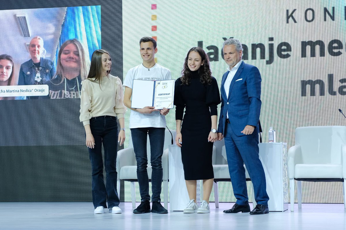 josattler's tweet photo. 👏👏👏 to the winners of our competition on media literacy!

🇪🇺 organised workshops &amp; a competition for youth across #BiH to support critical thinking &amp; fight against disinformation. 

In the current climate, these skills are more important than ever. https://t.co/xzvNNOrrwV