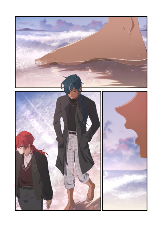 one of the colored comic pages :'D
 #進捗ノート https://t.co/YND22WAZR2 