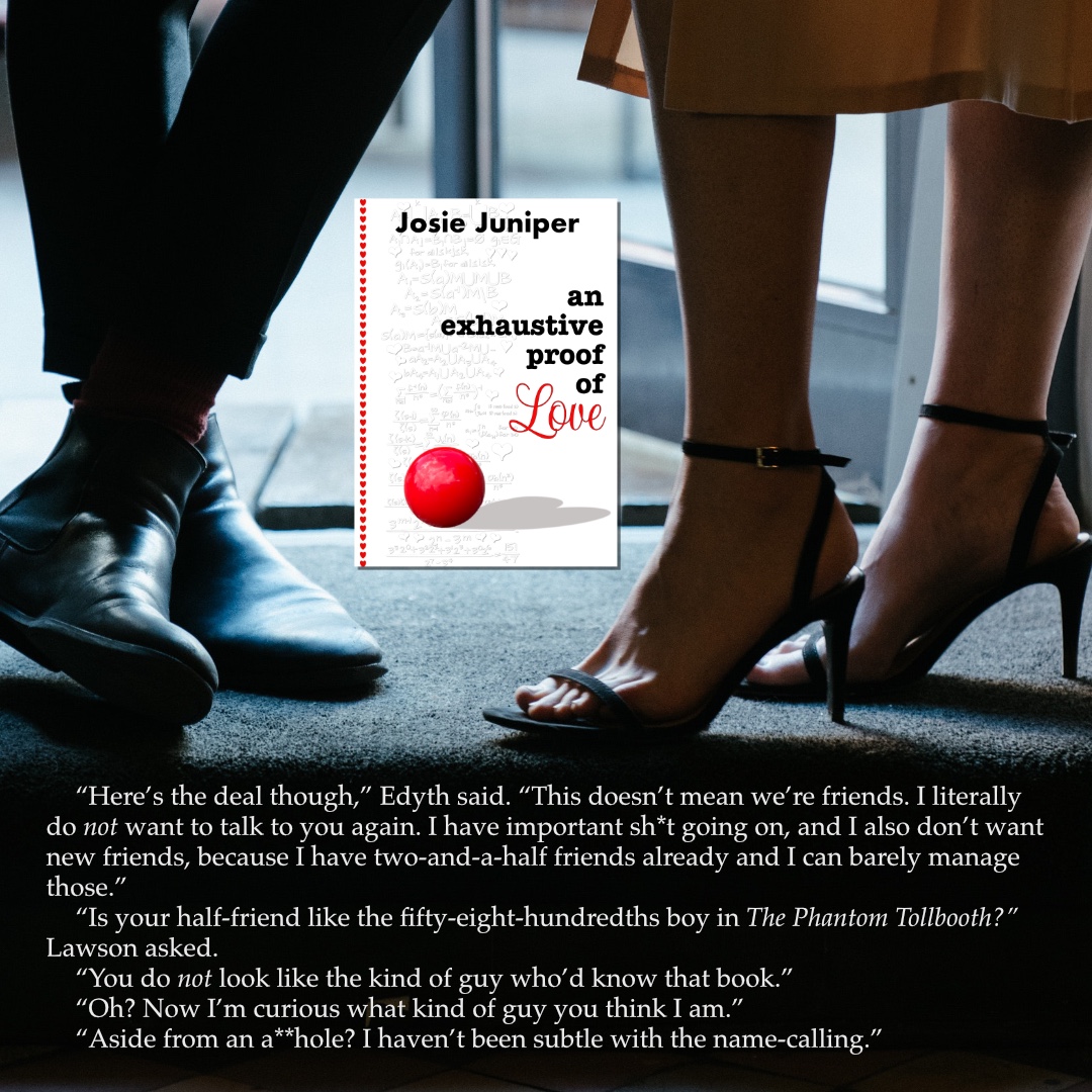 rl_josiejuniper's tweet photo. ONE DAY LEFT for ARCs of this high-steam STEM rom-com! DM me if you'd like one. Hilarious, angsty, and spicy AF. #romancebooks #RomanceReaders #STEM #STEMromance #romcom #enemiestolovers #ARCreaders #ARCread #meetcute #math #mathematics #engineering #steamy #steamyromance #teaser https://t.co/PTlBJPc9lB